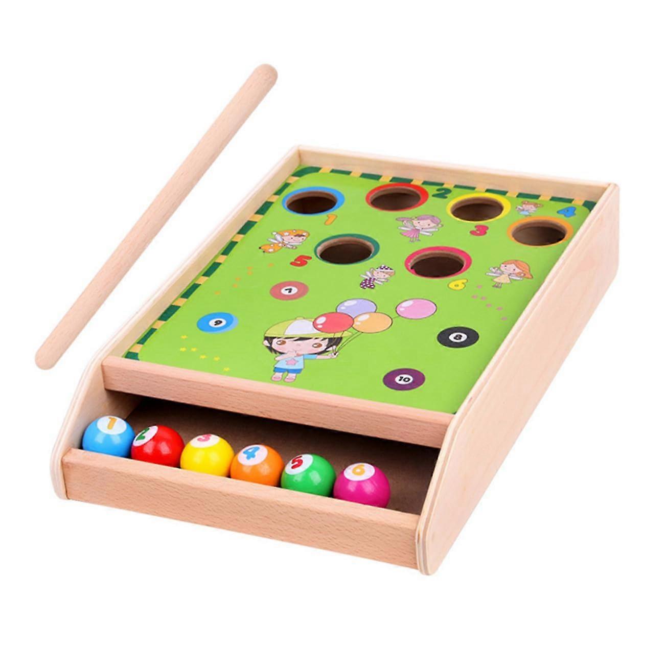Mini Pool Table for Kids Interactive Tabletop Billiards Set Compact Indoor and Travel Game