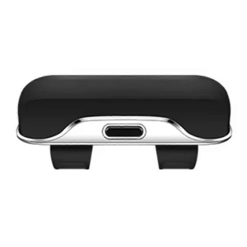 ShockProof Car Sunglasses Holder with Expanded Storage, Universal Visor Mounted Glasses Case Black