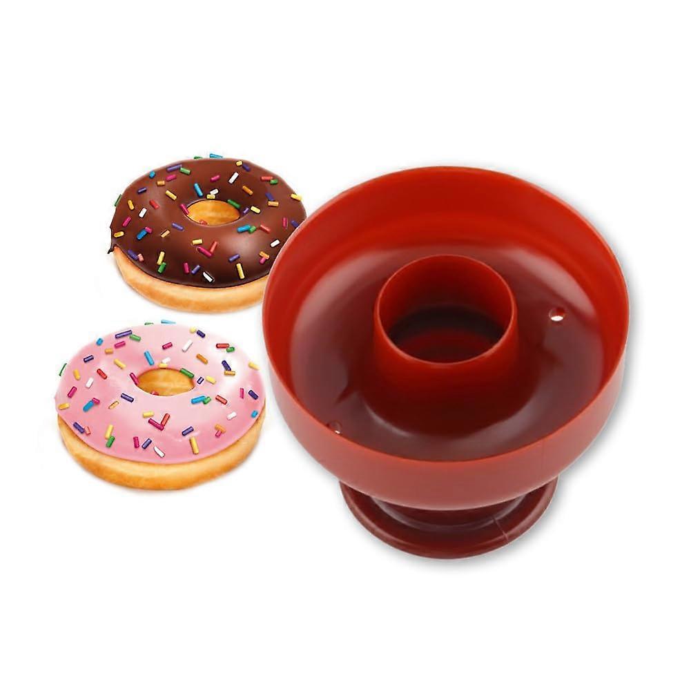 Reusable Donut Mold Baking Tool with Ergonomic Handle Non Stick Doughnut Cutter