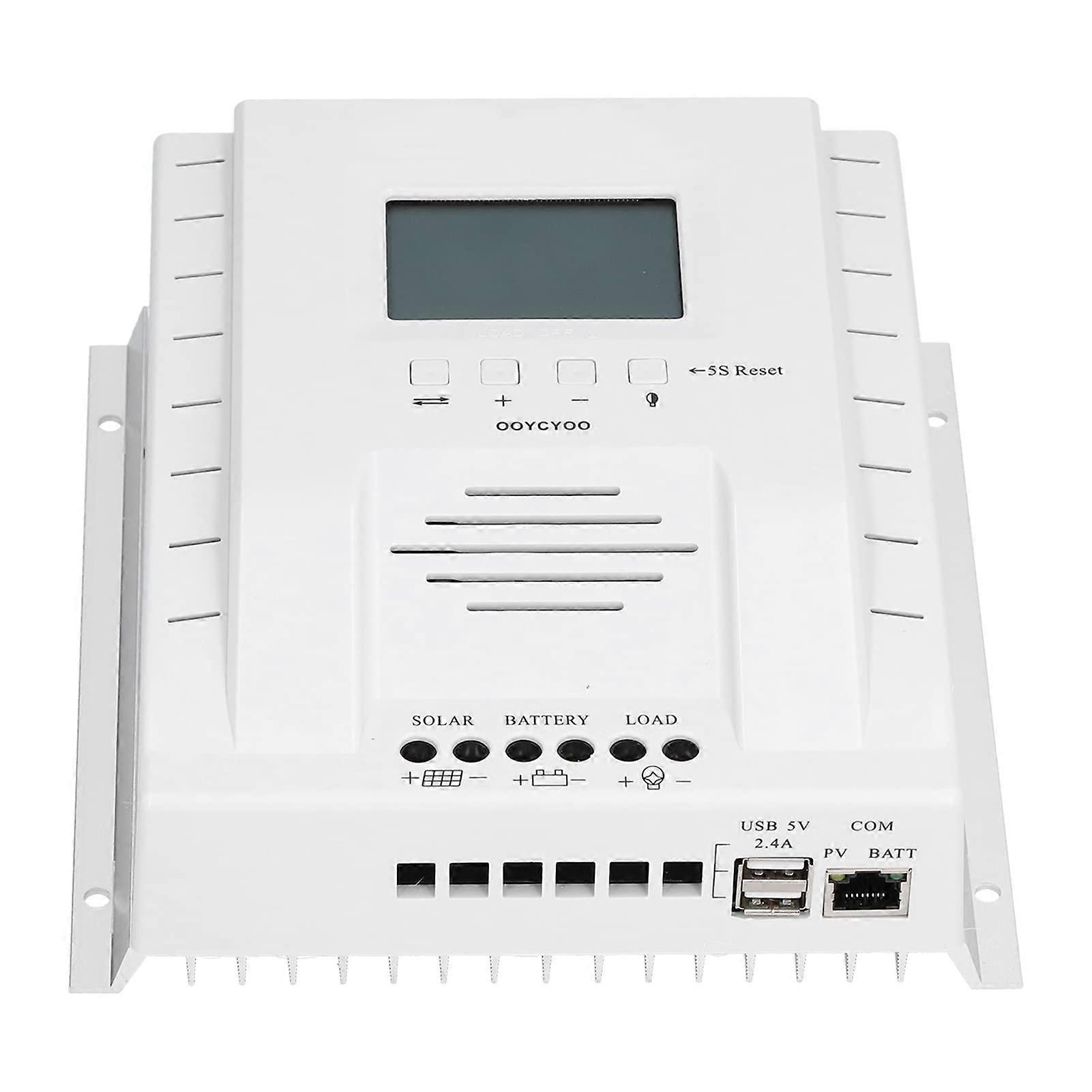 100V Solar Charge Controller with USB Output, Fullscreen Display and UltraLow Power Consumption
