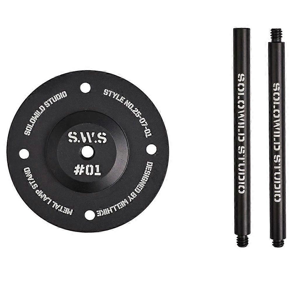 Portable Desktop Lamp Stand Outdoor Lantern Bracket Camping Lights Support for Camping