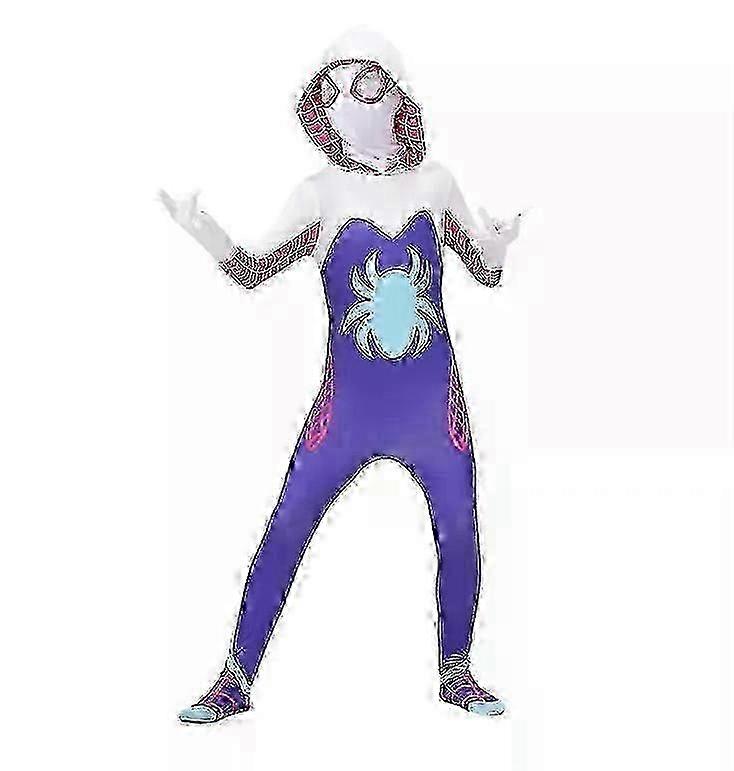 Ghost Spider Gwen Stacy Cosplay Jumpsuit Halloween Costume