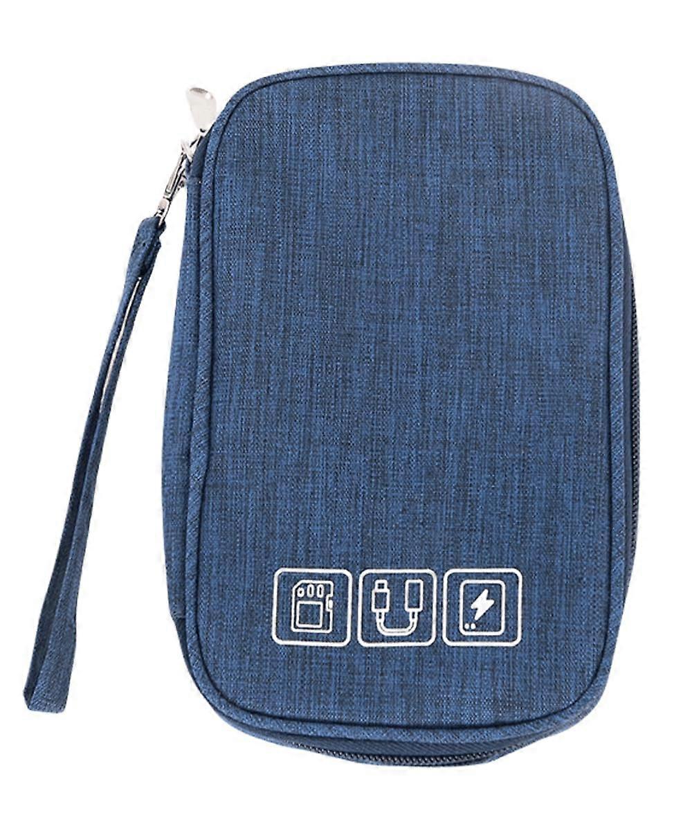 Electronics Organizer Bag with Large Capacity, Shockproof Waterproof Travel Gadget Case