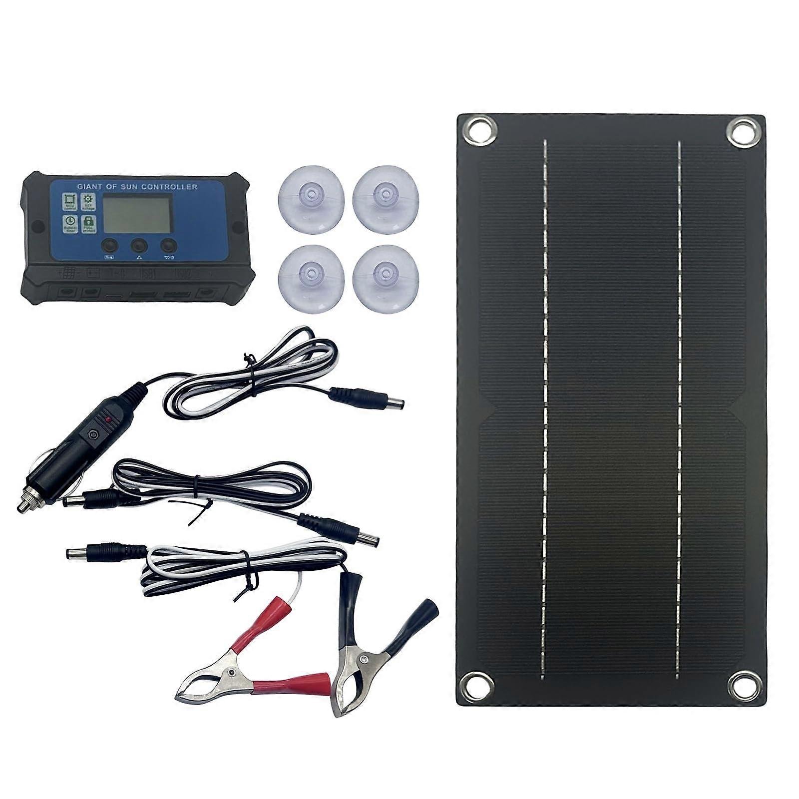 600W Monocrystalline Solar Panel 100A  Efficiency for OffGrid Systems with Wiring