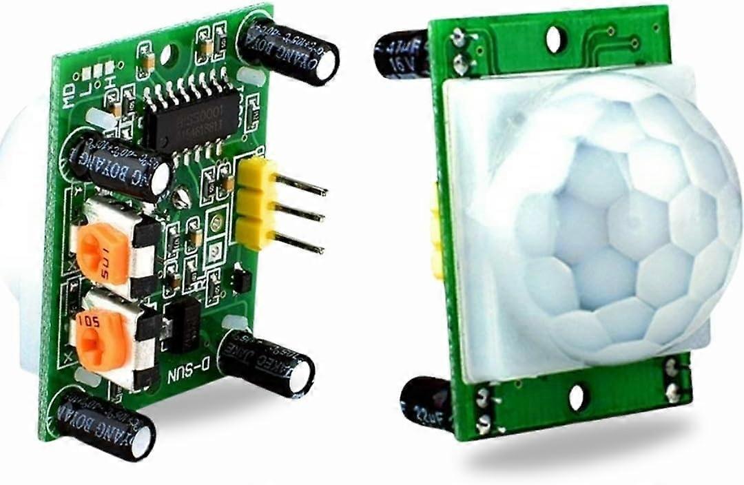 HCSR501 PIR Motion Sensor Module 120°7m Range Adjustable Sensitivity for Arduino Raspberry Pi 3pcs