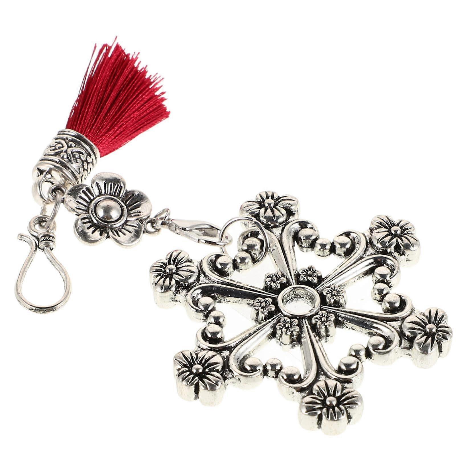 Embroidery Thread Organizer Board Vintage Flower Design Tangle Thread Storage for Sewing