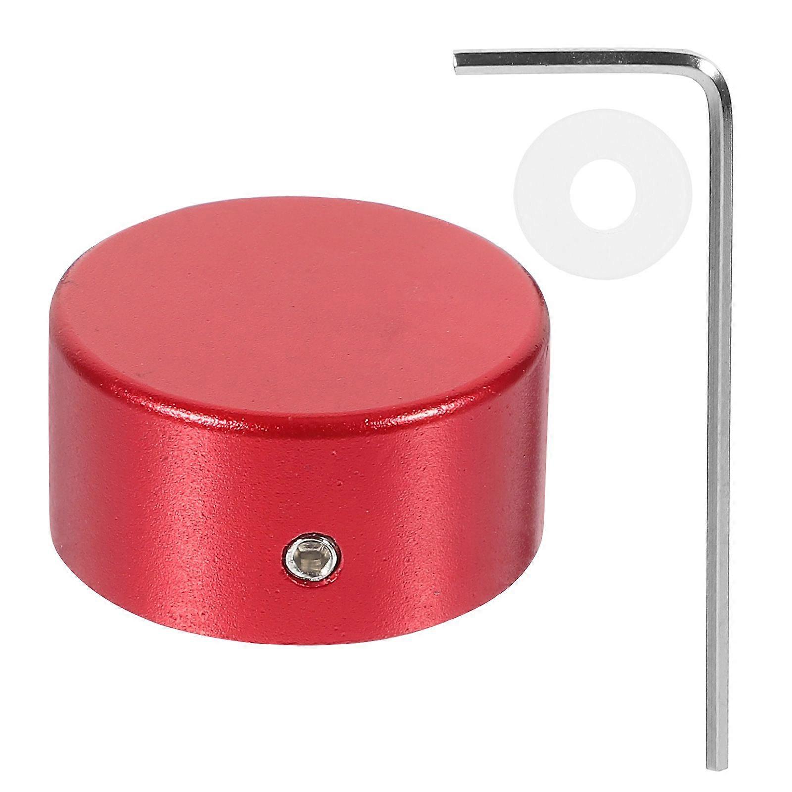 1 Set Electric Guitar Knobs Guitar Control Knobs Rotary Knobs Guitar Effector Foot Caps