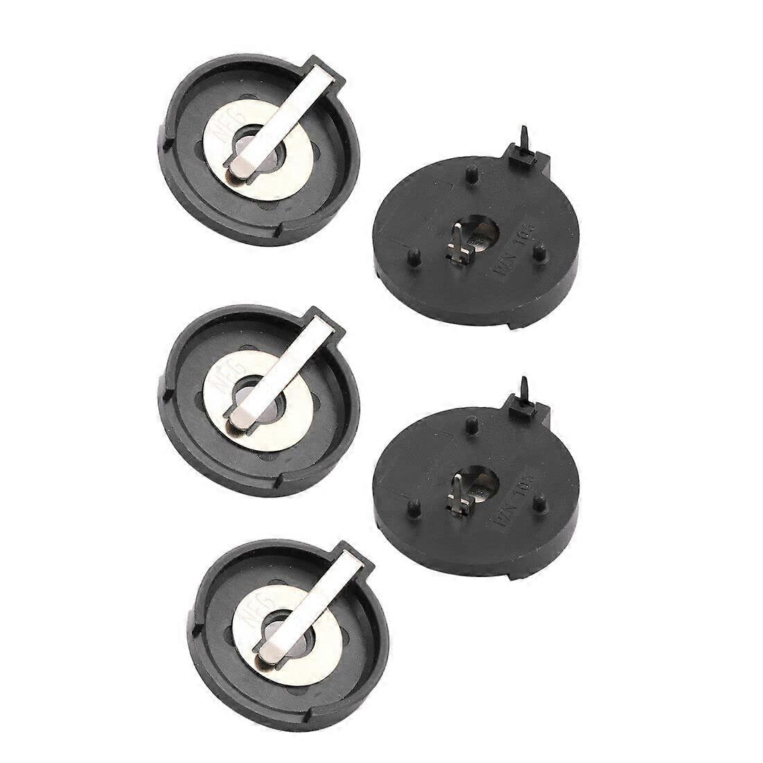 CR2430 Battery Holder Case 5 Pack Secure Storage Box with AntiShort Protection