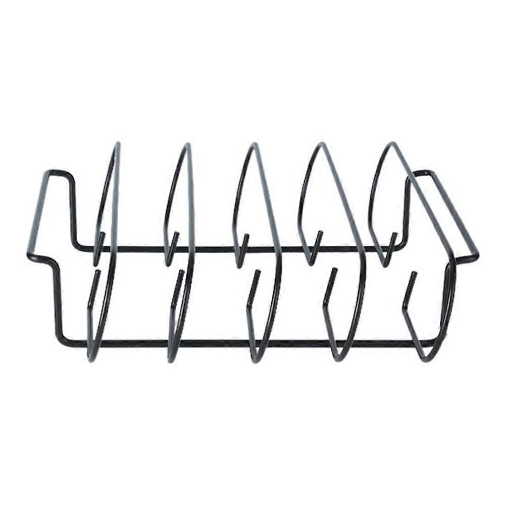 Portable Rib Rack Steak Grilling Rack for Outdoor Bbq Use 1Pcs