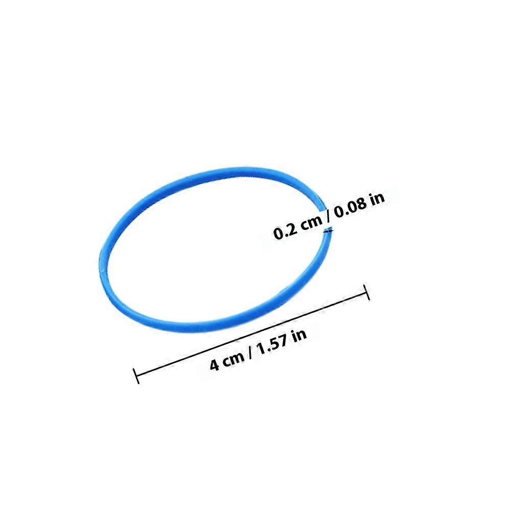 Handheld Microphone Grille Ring Replacement in Rubber 8Pcs Pack