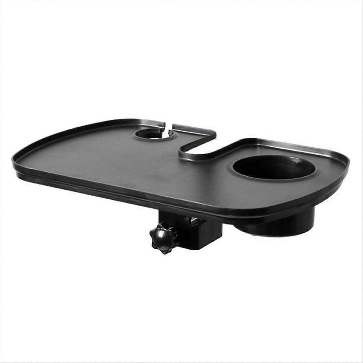 Microphone Stand Tray Multifunctional Microphone Rack with Cup Holder
