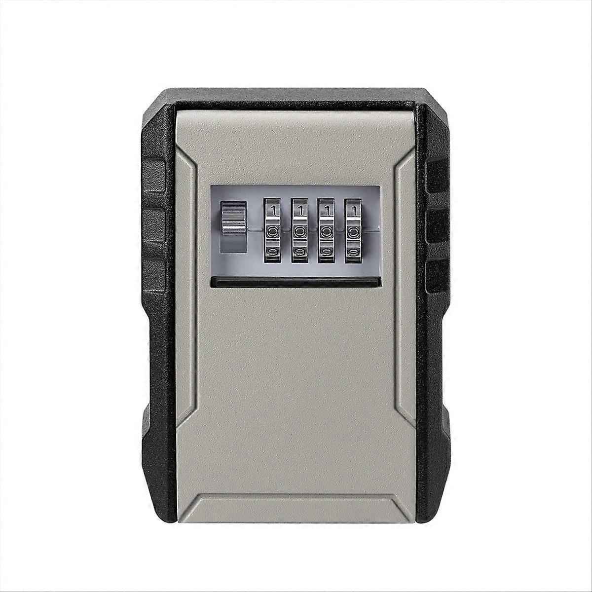 4 Digit Combination Key Box Wall Mounted Password Key Box Organizer