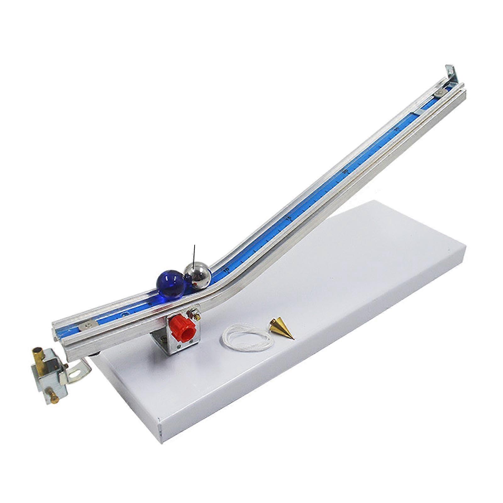 Physics Experiment Apparatus for Momentum Conservation Learning, Durable Metal Collision Motion Lab Kit