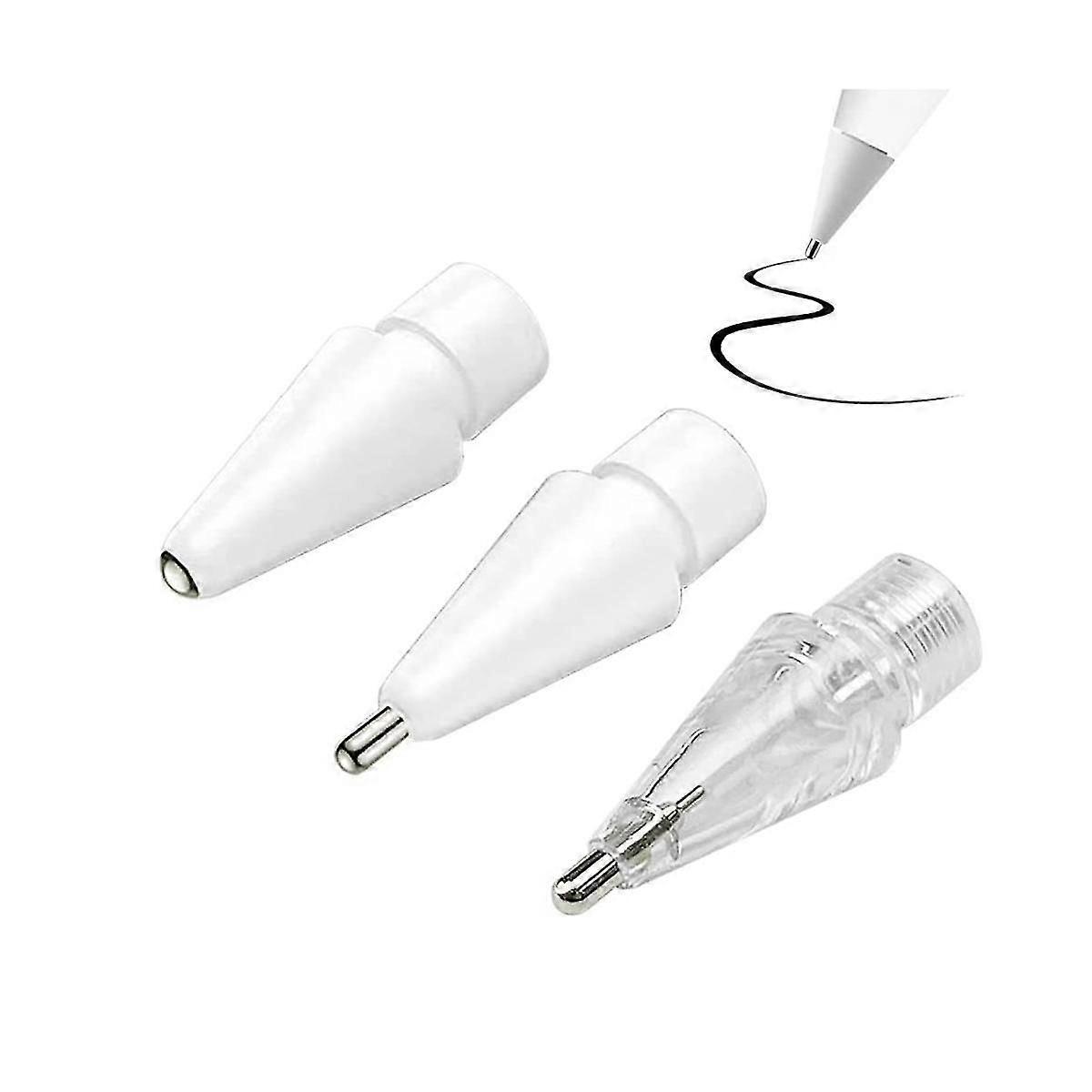 Pencil Tips For ,3 Styles No Wear Out Fine Point Precise Control Compatible With Tip