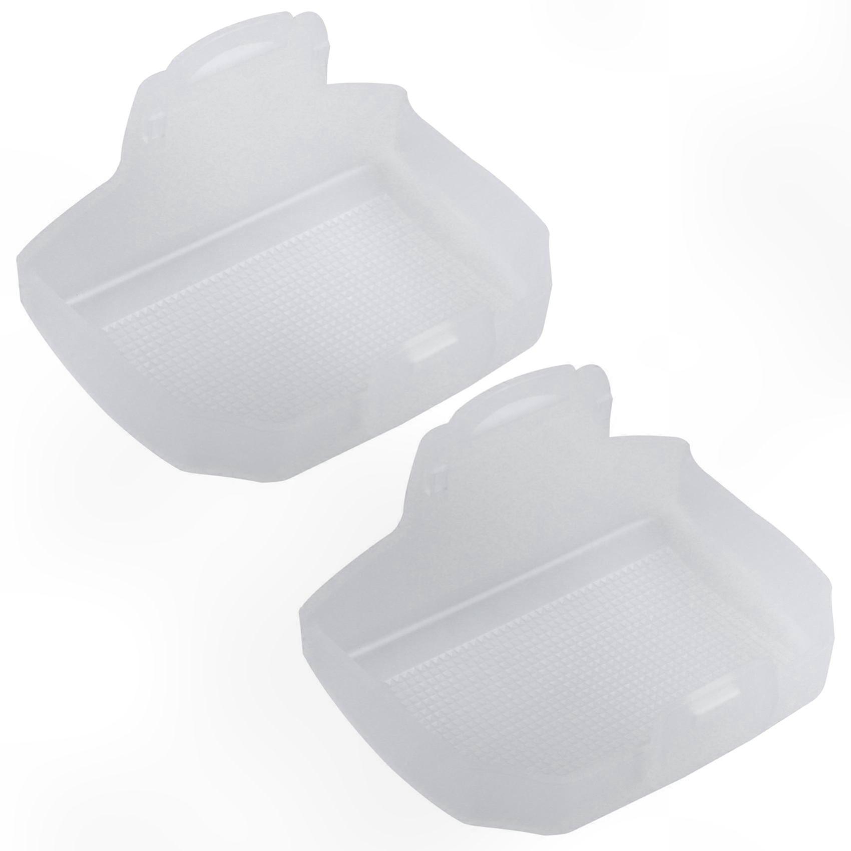 2-Pack Flash Diffuser Bounce Cap for Speedlight YN685 YN600EX-RT YN-660 Models