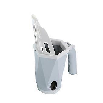 Cat Litter Scooper with Trash Container Ergonomic Grip Cat Litter Shovel Portable Poop Scooper Kitty