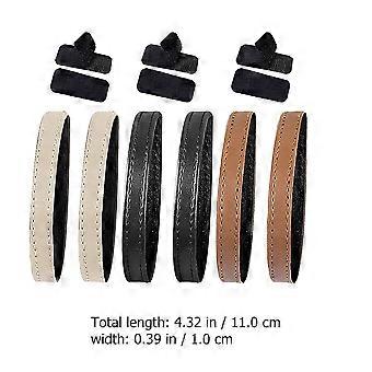3 paar elastische kanten hoge hakken voor dames, schoenbandjes, veters, schoenveters