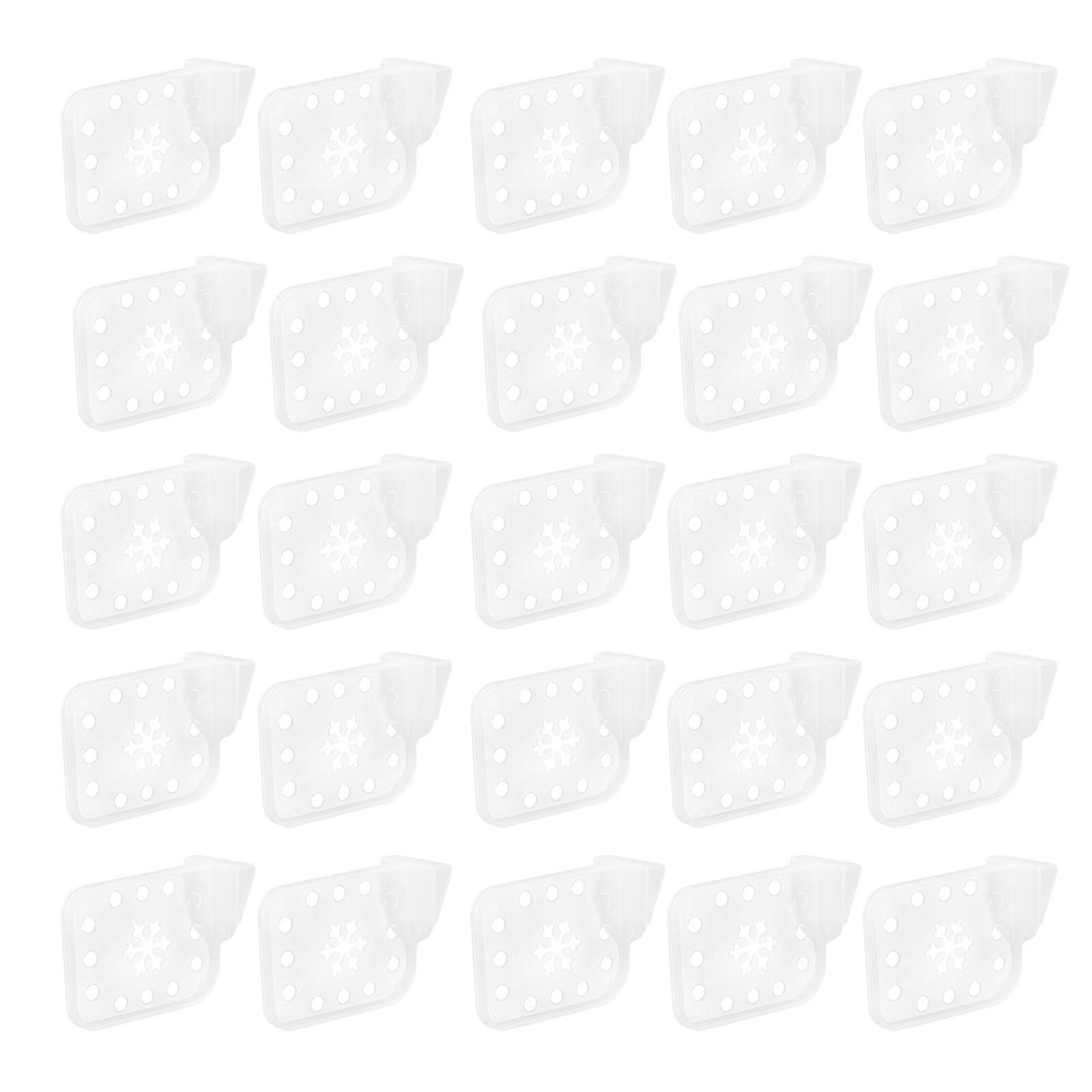 Transparent Refrigerator Side Door Separator for Storage 25Pcs