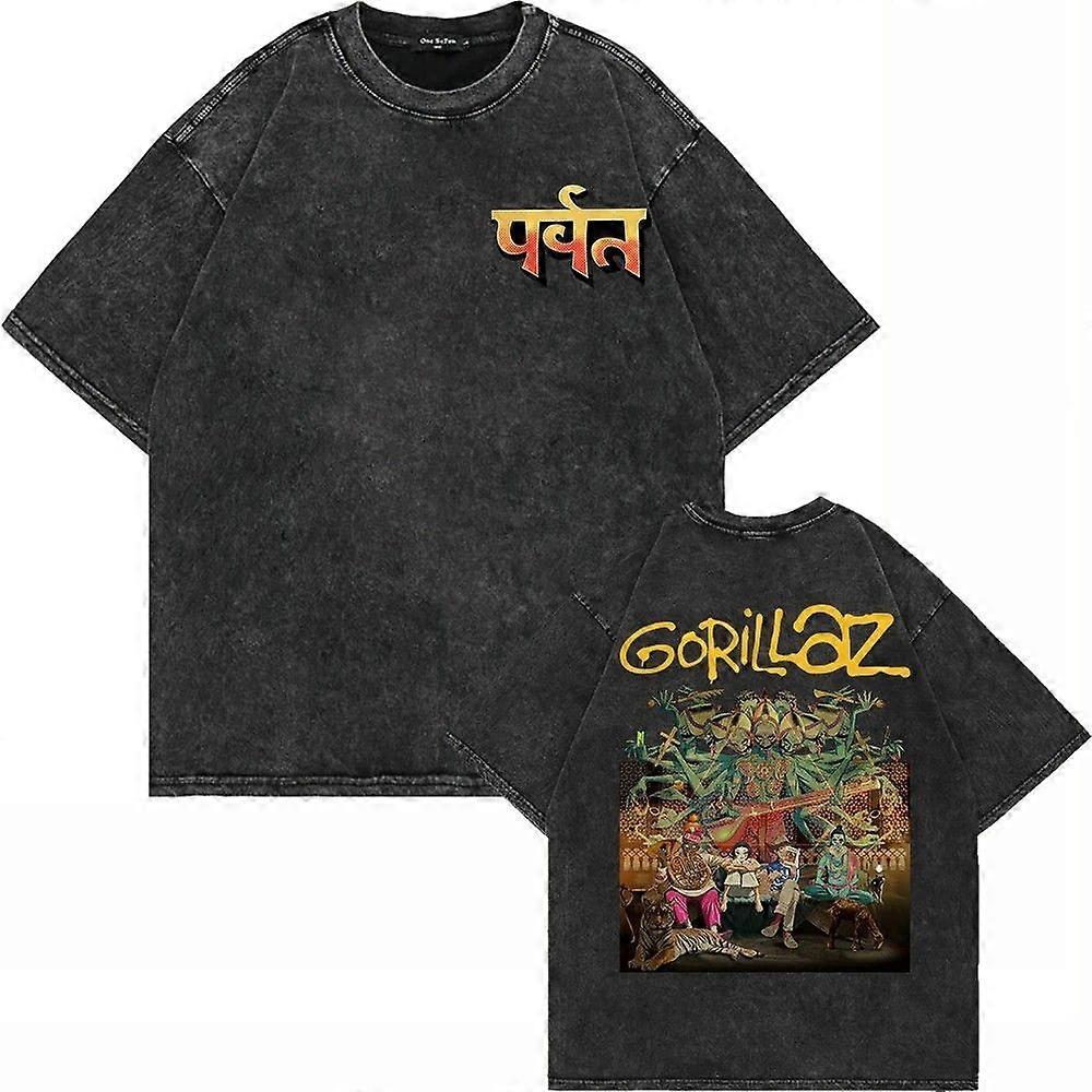 Tričká Gorillaz The Mountain Washed TU 0297