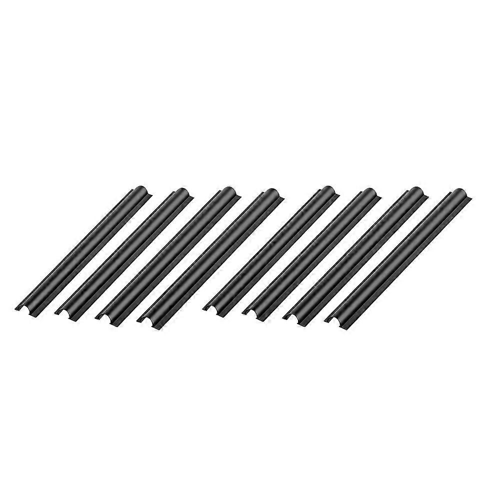Black Car Line Sleeve Clips Providing Cable Clamp Function 8Pcs