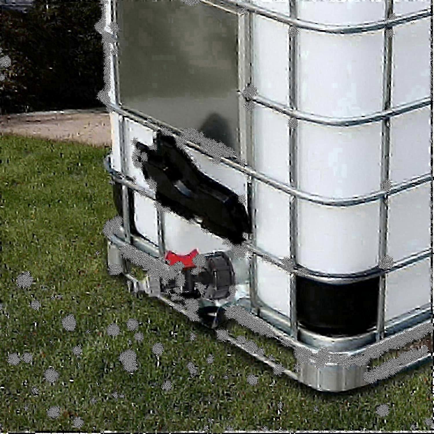 Brandneuer 1000-Liter-IBC-Wassertank mit S60x6-Adapterventil und 3/4-Yvan (nur Wasserhahn)[alj] Zxin Sz
