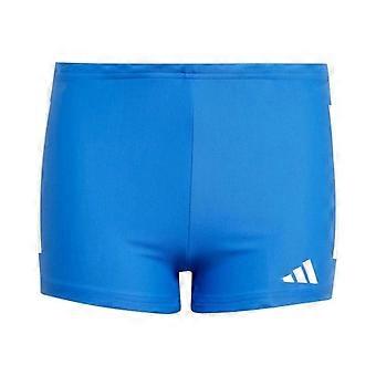 Calção de banho infantil Adidas Classic 3 Stripes tamanho regular