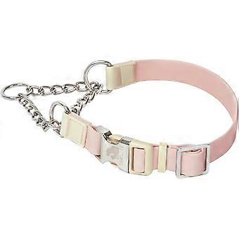 Martingale Dog Collar, Waterproof Collar for Dogs Training with Quick Release Buckle, Stainless Steel Chain, Dog Collar for Small Medium Large Dogs