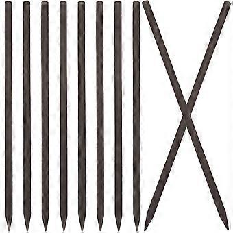 50 stk Hår spisepinner Hårpinner i tre Vintage Kvinner Minimalistisk hårtilbehør
