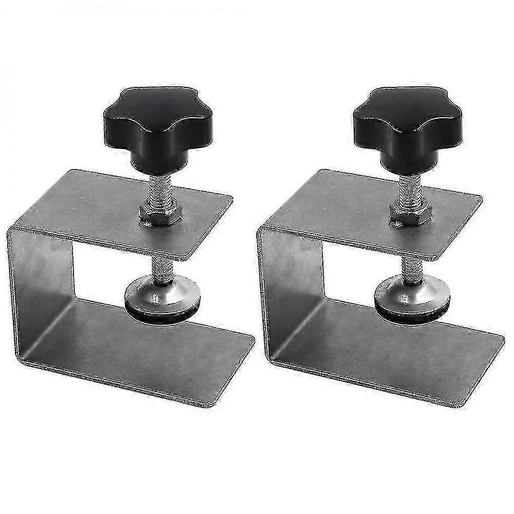 2pcs Drawer Front Installation Clamp Hardware Jig Accessories