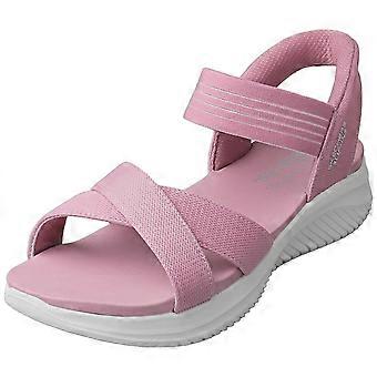 Skechers Slip-ins Ultra Flex 3.0 Vegan Womens Walking Sandals in Rose