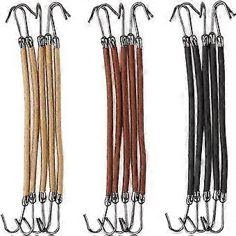 Women's Rubber Band Elastic Hair Hook Wrapped Hair Tools 15 pieces