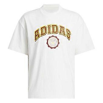 Adidas Unisex Adult GFX Logo Printed Relaxed Fit Basketball T-Shirt
