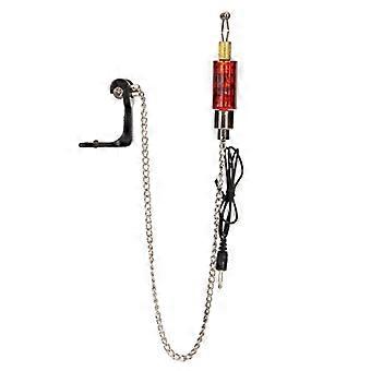 Fishing Hanger Swinger, Fish Bite Alarm LED Illuminated Indicators Chain Tool Tackle Accessory