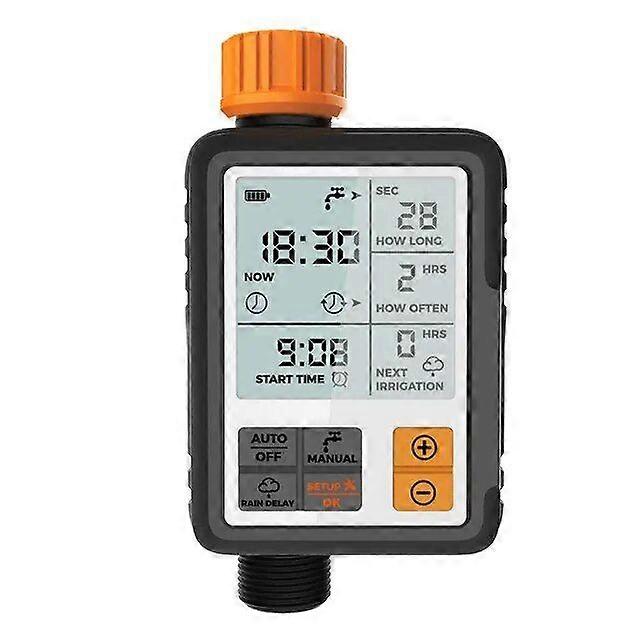Water Timers Automatic Digital Electronic Water Timer System Garden Irrigation Watering Timer Controller EU Plug, US Plug