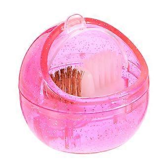 Nail Drill Cleaning Brush for Cleaning Nail Drill Dust Rosy Plastic