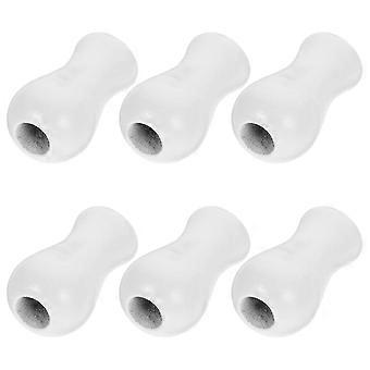6Pcs Houten Koord Kwast Raam Blind Koord Knoppen Drops Pull End voor Jaloezieën of Schaduwen