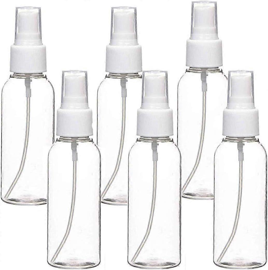 Leere Sprühflaschen, 6er-Pack, kleine 2-oz-Sprühflaschen, leere Flaschen für die Hand
