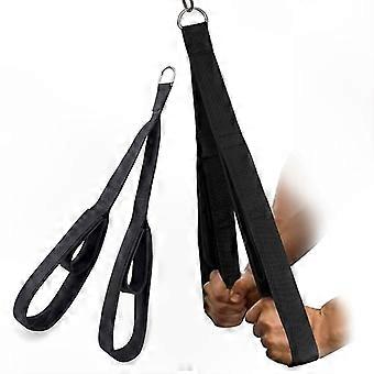 Strength Training Cable Attachment, Tricep & Lat Pull Down Rope, Gym Fitness Equipment Accessory