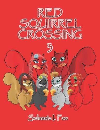 Red squirrel crossing iii