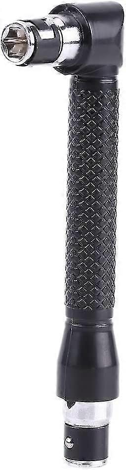 1/4 Inch L Shape Double Head Hex Socket Wrench With 10 Assorted Angled Screwdriver Bits Hand Tool Set