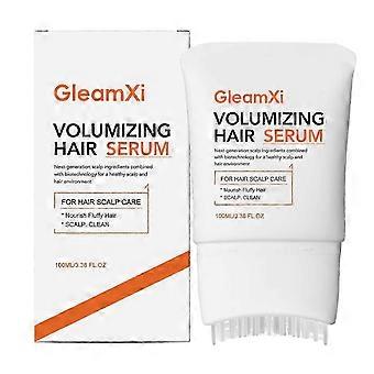 Volumizing Hair Serum with Built-in Brush Leave-In Hair Thickening Serum Scalp Massager for Men Women!c3