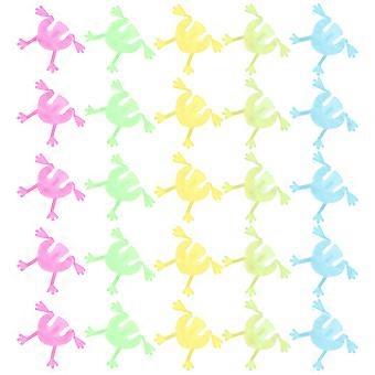 Mini Jumping Frogs Toy for Kids Playing 140Pcs Plastic Assorted