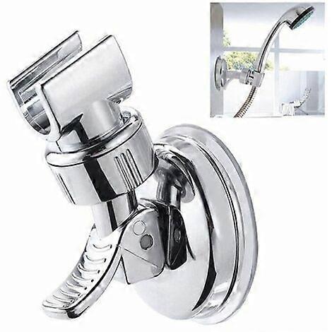 Adjustable suction cup shower holder