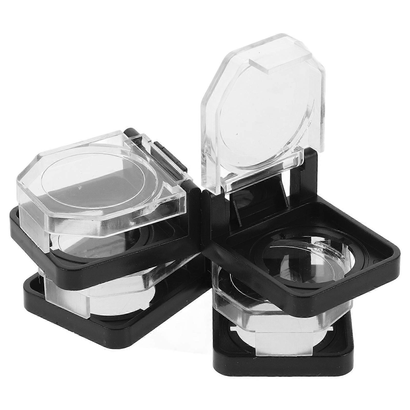 Push Button Guard Covers for Switch Protection 8Pcs Plastic Assorted