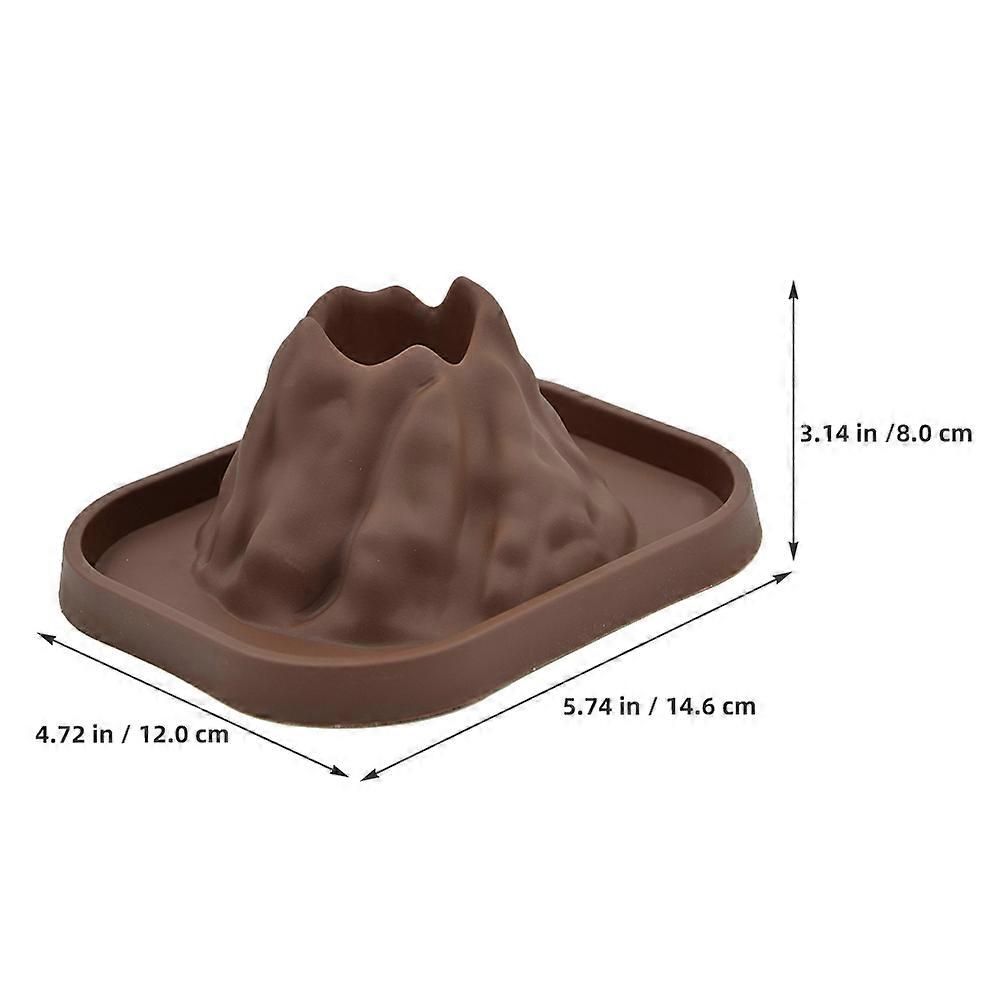 Volcano Science Models Durable Plastic Volcano Eruptions Prop 6Pcs Kit