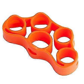 Finger Styrke Motion Modstandsbånd Fingre Greb Ring Hånd Stretch Expander Power Training Fitness Udstyr Elastik(3stk)