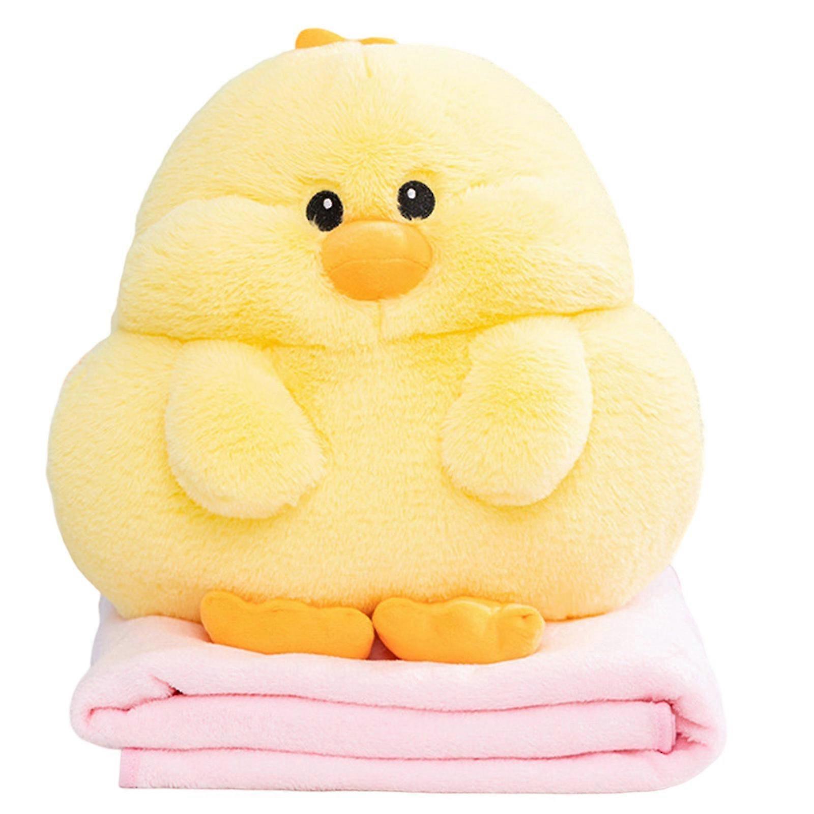 Foldable Animal Pillow Blanket Set