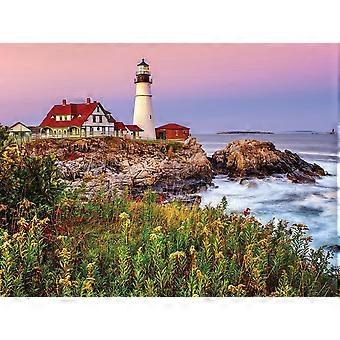 Puzzles Maine Lighthouse Jigsaw Puzzle HAA745