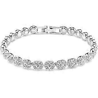 Swarovski Una Angelic Bracelet with White Crystals on a Rhodium Plated Setting New Arrival S05