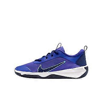 Nike Omni Multi Court Low top Training Shoes Persian Purple/Space Blue/Neon Yellow/University Blue Unisex DM9027-500